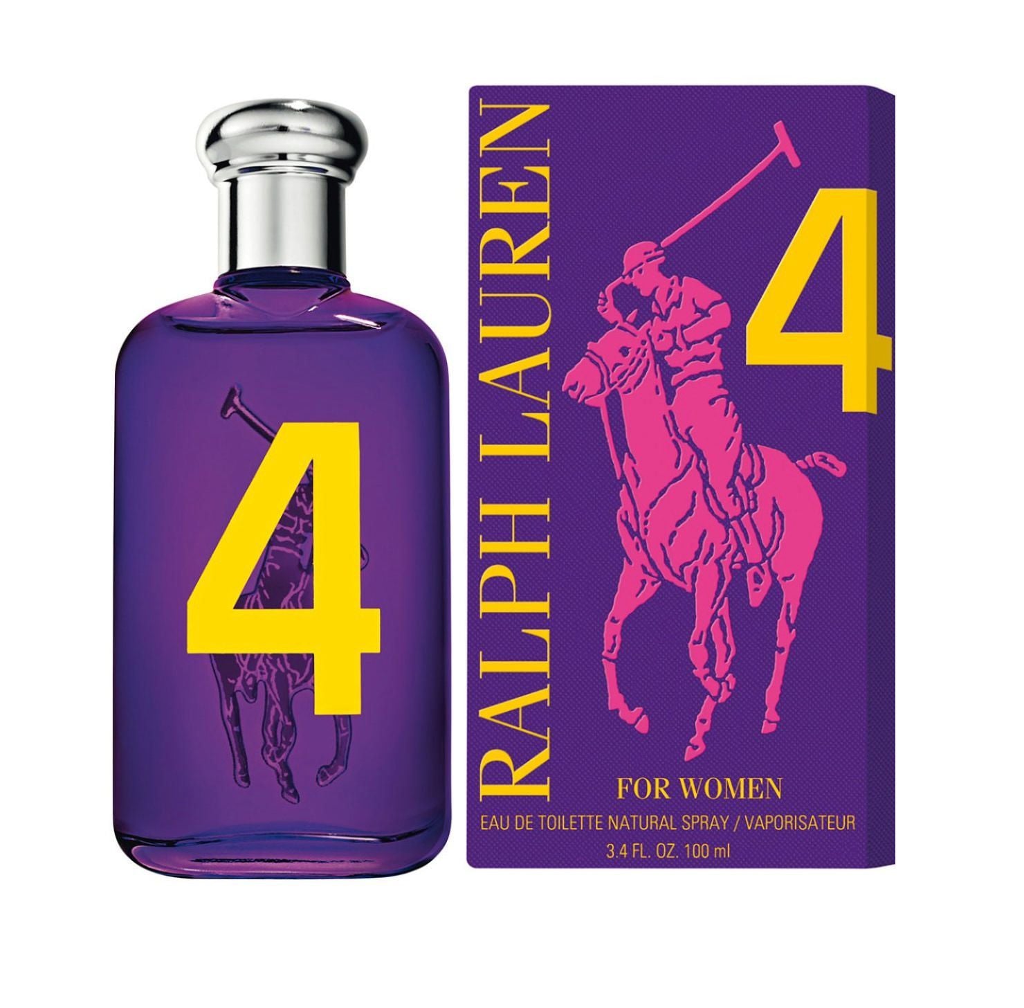 harina Uganda Introducir RALPH LAUREN - Big Pony 4 (Purple) para mujer / 100 ml Eau De Toilette  Spray | PerfumesFinos.com.mx